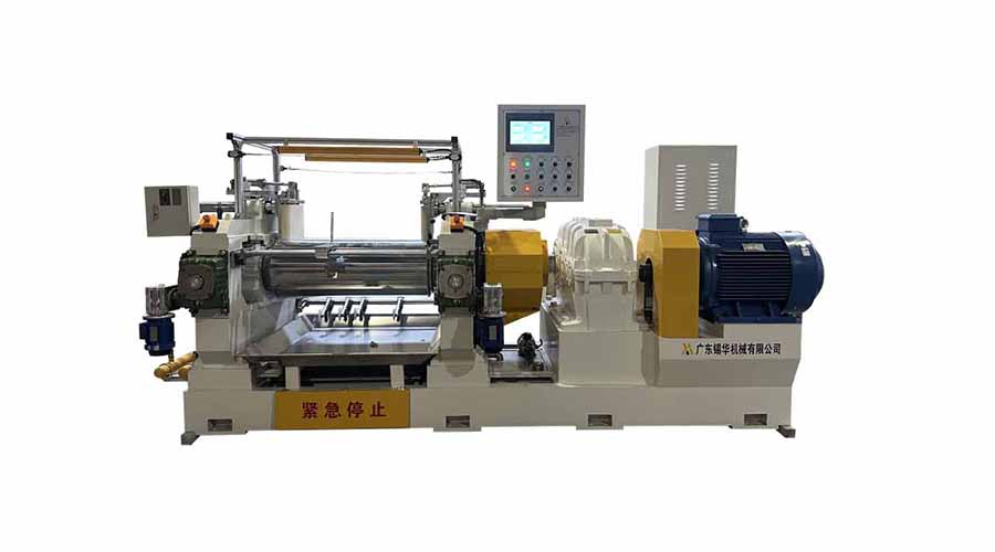 色母粒專用開煉機(jī) 變頻調(diào)速 顏料均勻分散 PE/PP 塑料改性 鏡面輥筒 出片光滑